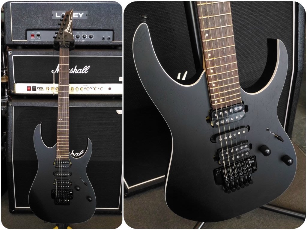 學友樂器音響 Ibanez RG370ZB WK 消光黑大搖座電吉他| Yahoo