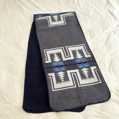 Dior 設計師 Kim Jones X GU 聯名系列針織披肩．圍巾．毛毯．蓋毯 (正品．八成新)