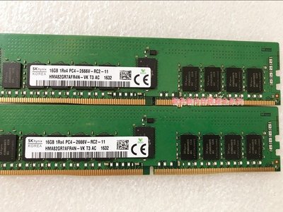 DELL T5820 T7820 R7920 T7920 R440 記憶體 16G DDR4 2666V ECC