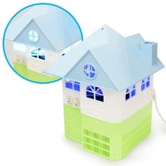 USB-75 房屋造型 USB光觸媒吸入式捕蚊燈