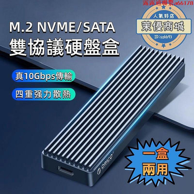 【現貨】M.2固態硬盤 雙協議M.2 SATA移動外接盒 外接盒 移動固態硬盤 NVME NGFF Pcie 固態硬盤盒