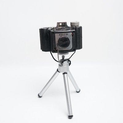 1950年代小巧精致Ebony 35微型相機De Luxe Bolta收藏裝飾三腳架