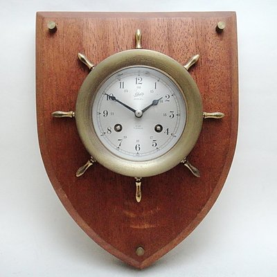 【timekeeper】 60年代德國製Schatz八日七石報時船鐘-1(免運)