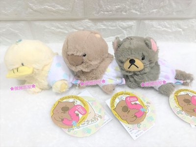 【Sunlemon】日本正版 wombat 袋熊家族 袋熊 鴨嘴獸 袋灌 寶寶 吊飾 絨毛 娃娃 玩偶