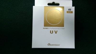 SUNPOWER TOP1 82mm HDMC UV-C400 保護鏡 超薄鏡框 鈦元素鍍膜鏡片 公司貨