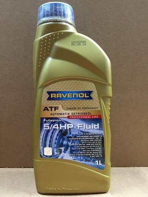 『油工廠』RAVENOL 5/4HP Fluid 長效型 全合成變速箱油 LT71141/VW/audi/BENZ