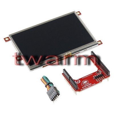 《德源科技》d)(特價*)現貨 Arduino Display Module 4.3寸LCD 觸摸屏