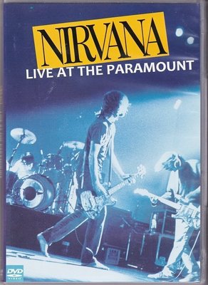 音樂居士新店#Nirvana Live at the Paramount 涅磐樂隊 派拉蒙現場 D9 DVD
