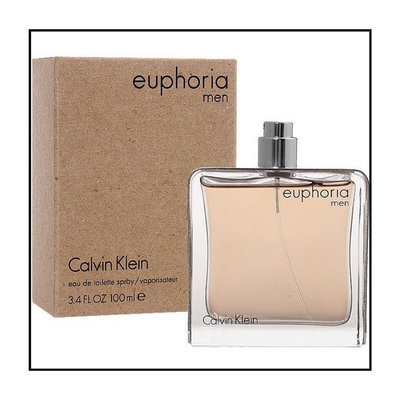 【香舍】Calvin Klein CK euphoria 誘惑 男性淡香水 Tester 100ML