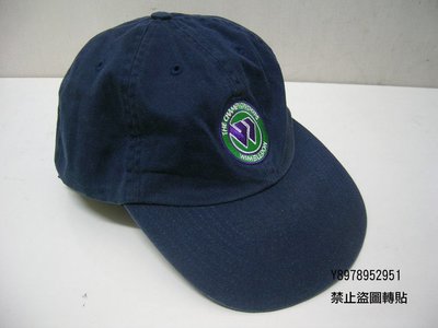 早期收藏 Wimbledon棒球帽-海軍藍