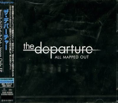 K - The Departure - All Mapped Out - 日版 Japan ONLY - NEW