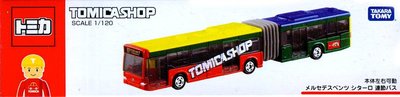 TOMICA SHOP 日本多美小汽車專賣店限定賓士連接巴士(日版)