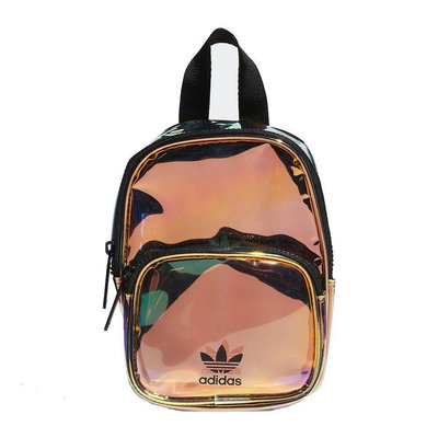 【晴沐代購】ADIDAS MINI BACKPACK 半透明 果凍 迷你後背包 雷射絢彩【CK5085】