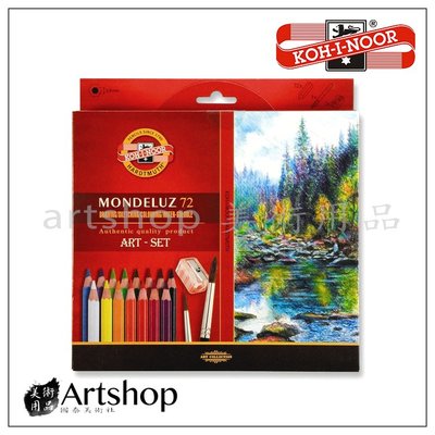 【Artshop美術用品】捷克 KOH-I-NOOR 專家級水性色鉛筆 72色 紙盒 #3714