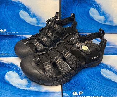 【琪琪的店】男鞋 G.P 包頭 涼鞋 越野 護趾鞋 (G2393M-10) 黑色 (SIZE:39-44)