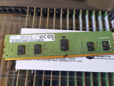 三星 8G 1RX8 PC4-3200AA 服務器內存 8G DDR4 3200 ECC REG