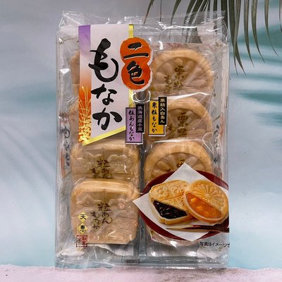 日本 天惠製果 二色最中餅 和果子 8入 栗子餅紅豆餅 綜合口味