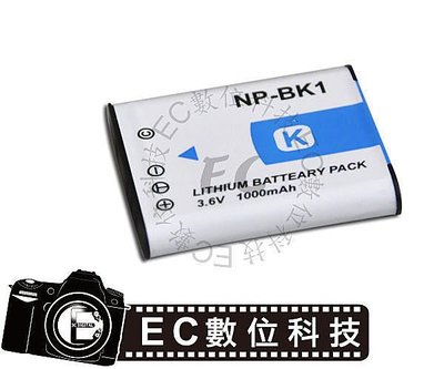 【EC數位】SONY 數位相機 S650 S750 S780 S950 S980 W180 W190 專用 NP-BK1 NPBK1 高容量防爆電池