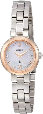 日本正版 SEIKO 精工 LUKIA SSVR134 女錶 手錶 白蝶貝 太陽能充電 日本代購