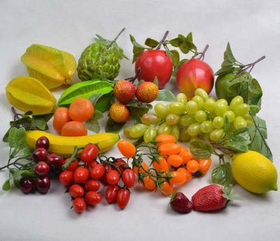 [MOLD-D040]仿真水果蔬菜套裝模型 假水果蔬菜戶外裝飾道具 仿真塑料水果