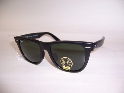 光寶眼光寳眼鏡城(台南) Ray-Ban 手工寬版塑版太陽眼鏡,亞洲版高鼻墊 R2140F/901S,54大,旭日公司貨