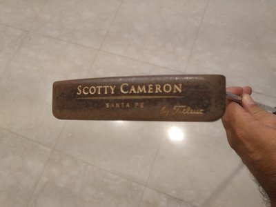 生鏽 Titlist Scotty Cameron Santa Fe 34.5”, 500公克 未整新...現況販售