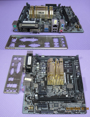 【ASUS 華碩 N3150M-E 主機板】前置USB3，兩組DDR3，VGA / HDMI 與 LPT 輸出，附檔板