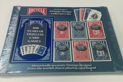 【USPCC撲克】撲克牌BICYCLE808復古牌組(6付裝)