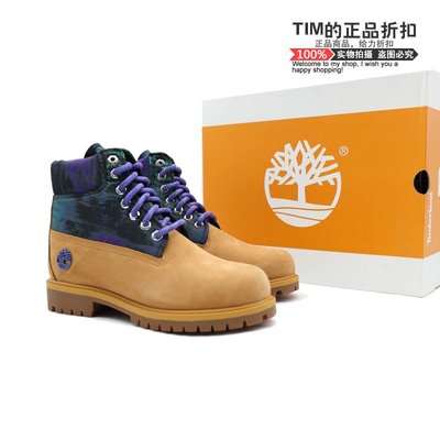 KIKI精選 Timberland添柏嵐經典款男鞋戶外休閑防水6英寸高幫靴A2M5V