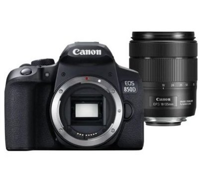 【補貨中11107】平行輸入 Canon EOS 850D 搭 18-135 MM CMOS 對焦系統 屮R5 W11