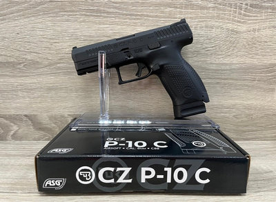 [雷鋒玩具模型]-ASG 戰術版CZ P10 GAS/CO2 雙系統手槍 瓦斯 CO2 P-10C 6MM