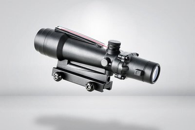 [01] 高品質 ACOG 3.5X35 真紅光纖 狙擊鏡 ( 瞄準鏡 倍鏡 快瞄 紅外線 外紅點 內紅點 快瞄 定標器