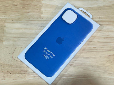 台中 全新 iPhone 14 Plus MagSafe 矽膠保護殼 鳶尾花色 手機殼 保護殼