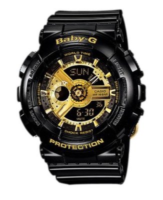 【萬錶行】 CASIO BABY-G 街頭率性風格腕錶 BA-110-1A