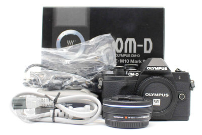 【台南橙市3C】Olympus E-M10 Mark III E-M10 III + 14-42MM 公司貨 快門數12XX張 二手相機 單鏡組#88575