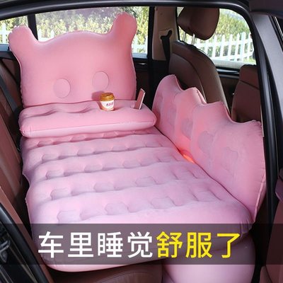 車載睡墊充氣床墊打地鋪可折疊汽車后排旅行用床加厚型睡覺氣墊床