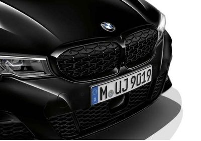 BMW 原廠 M Performance M340i 網狀 黑色 黑鼻頭 水箱罩 For G20 320i 330i