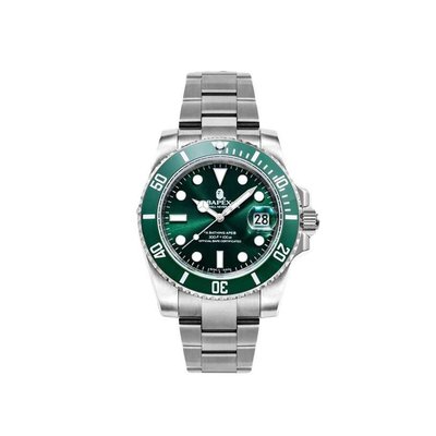 【希望商店】 A BATHING APE BAPE BAPEX TYPE 1 21AW 綠水鬼 陶瓷圈 機械 腕錶 手錶