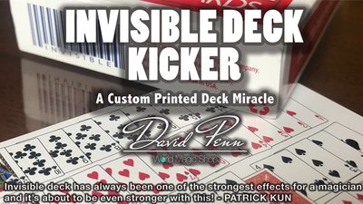 【天天魔法】【S1212】正宗原廠~52合一牌加強版~Invisible Deck Kicker by David Pe