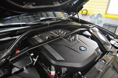 【童夢國際】BMW G20 G21 3系 不鏽鋼 引擎室拉桿 KCDesign 前上拉