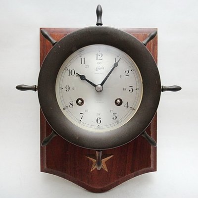 【timekeeper】 60年代德國製Schatz八日七石報時船鐘-2(免運)