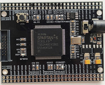 開發板Xilinx FPGA開發板Spartan6 XC6SLX9開發板 核心板 最小系統板主控板