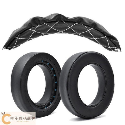 全館免運 海盜船耳機罩適用於 Corsair HS50 Pro HS60 Pro HS70 Pro 電競遊戲耳機替換耳罩 頭帶 可開發票