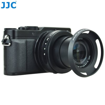 【現貨】? JJC 松下LX100遮光罩徠卡D-LUX TYP 109 遮光罩 DMC-LX100支援43mm 濾鏡