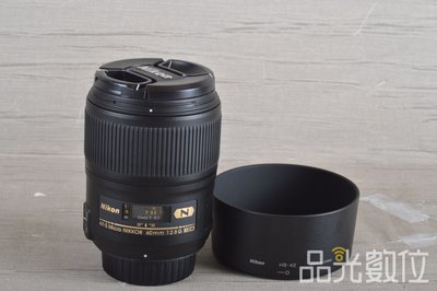 【品光數位】Nikon AF-S 60mm F2.8 G N ED #120692