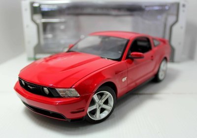 【MASH】現貨出清價 Greenlight 1/18 Ford Mustang GT 2010 red