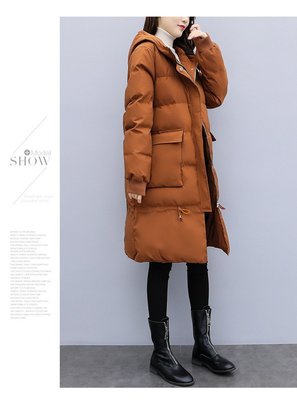 韓版大尺碼外套女裝XL-5XL羽絨棉服保暖外套