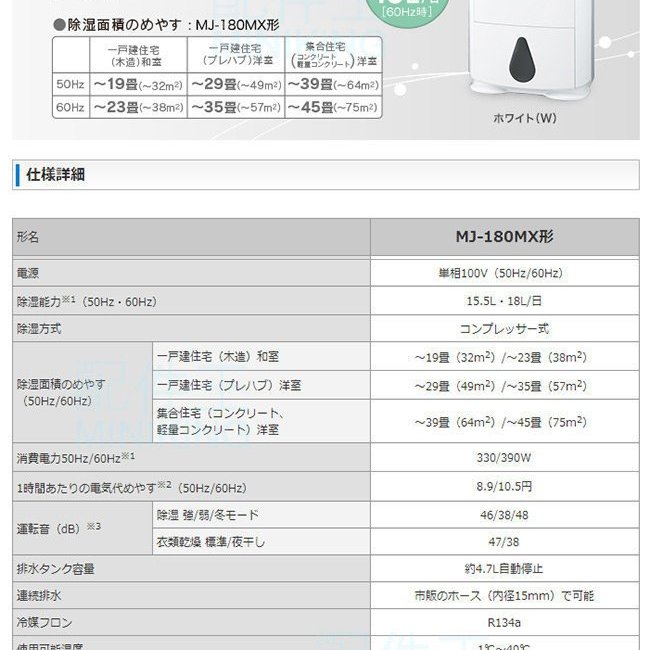 **＊空運含運＊**MITSUBISHI 三菱除濕機(MJ-180MX) 23坪附中文 