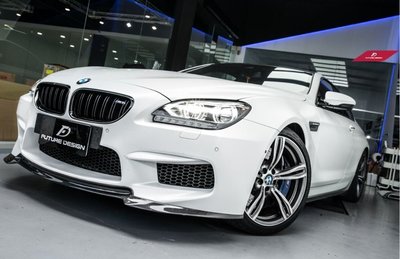【政銓企業有限公司】BMW F06 F12 F13 正M6專用 V牌 碳纖維 卡夢前下巴 現貨供應 免費安裝 密合度保證