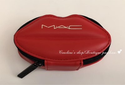【M.A.C】MAC嘴唇紅唇口紅盒/飾品收納盒/小物收納盒-紅色 ☆限量品☆ 全新~*